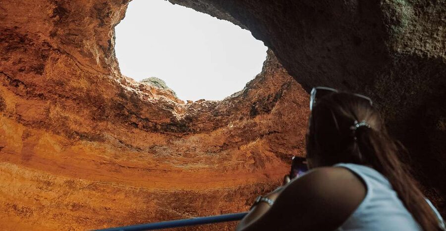 Albufeira: 2.5-Hour Dolphin Watching and Caves Trip - São Rafael, Coelha, and Galé from the water