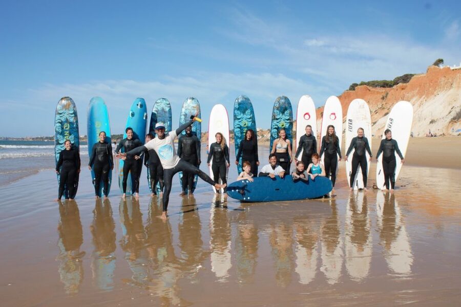 Albufeira: 2-Hour Falesia Beach Surf Lesson - What the small group means for your lesson