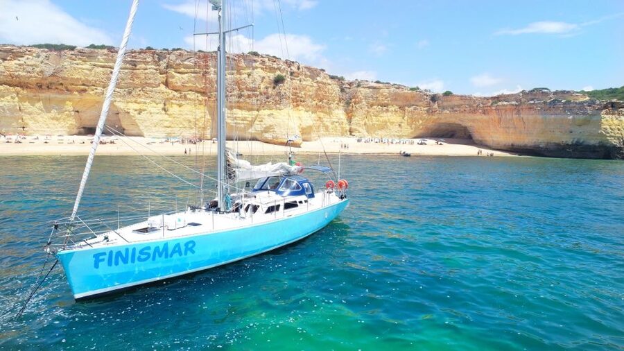 Albufeira: 3-Hour Yacht Daytime/Sunset Cruise to Benagil - What you see at Benagil Cave