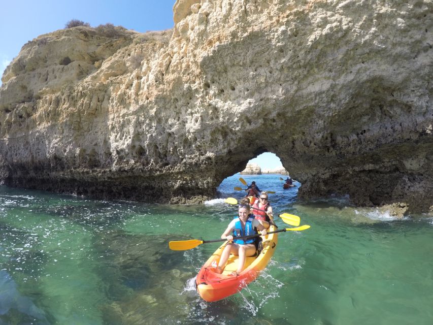 Albufeira: Caves and Cliffs Kayaking Tour - What to wear and what to leave behind