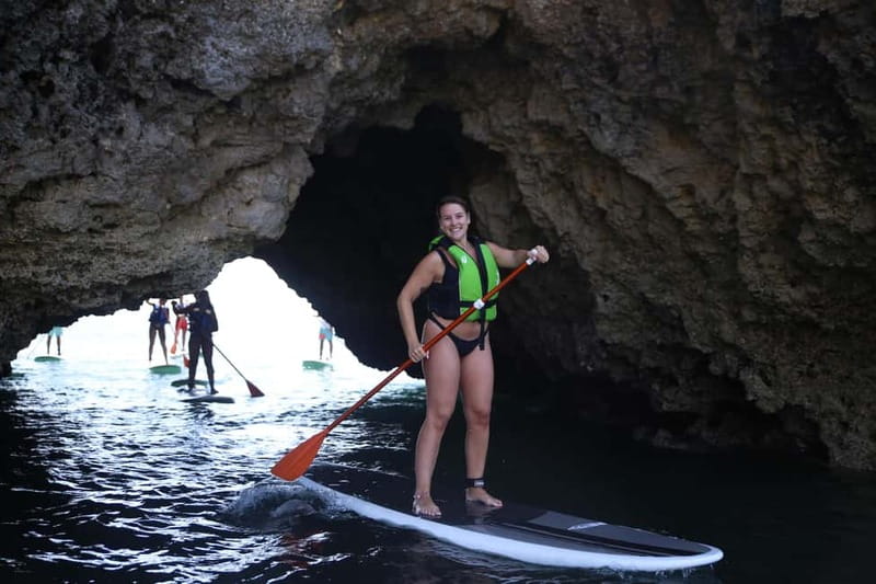 Albufeira: Caves and cliffs Paddleboarding (SUP) Tour - Price, timing, and practical value