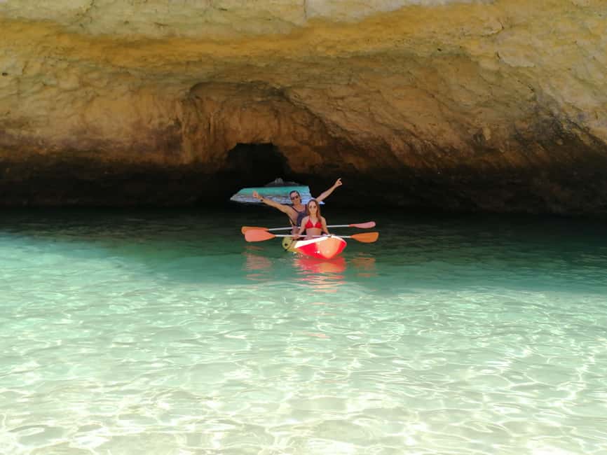 Albufeira: Kayak Tour of Hidden Caves and Secret Beaches - Forty minutes along the caves near São Rafael