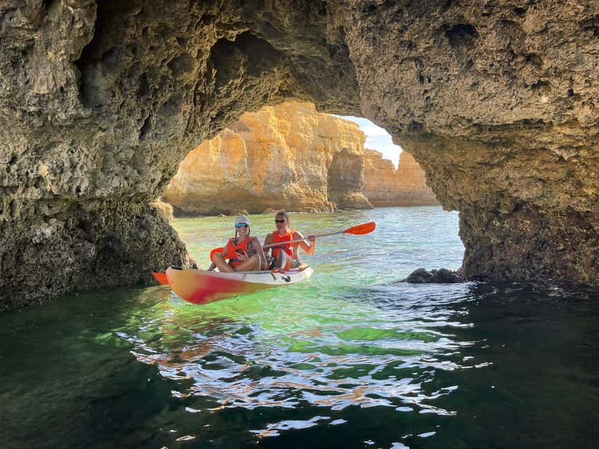 Albufeira: Kayak Tour of Hidden Caves and Secret Beaches - What the $40 price really gives you