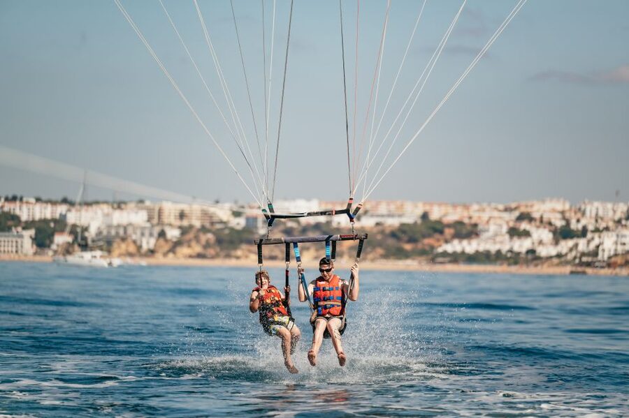 Albufeira: Parasailing Boat Trip - The boat ride is part of the value