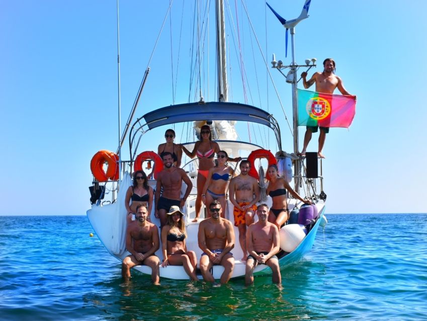 Albufeira: Sailing Boat Cruise BBQ & Open Bar on the Beach - A Beach Lunch Cooked By The Crew
