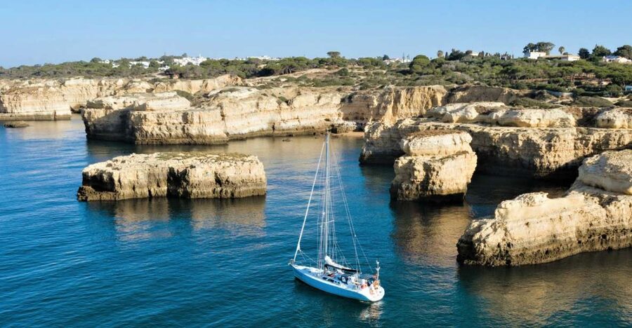 Albufeira: Sailing Boat Cruise BBQ & Open Bar on the Beach - Swimming, Sun, and Time Away From The Marina