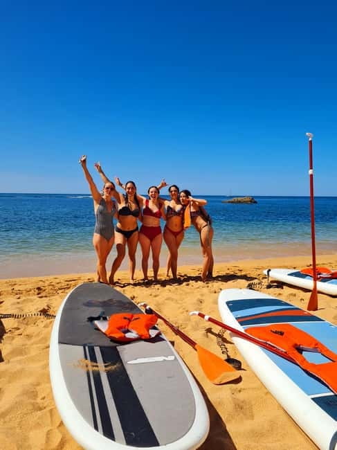 Albufeira SUP Secrets: Discover Albufeira’s Hidden Gems - Learning to SUP without feeling rushed