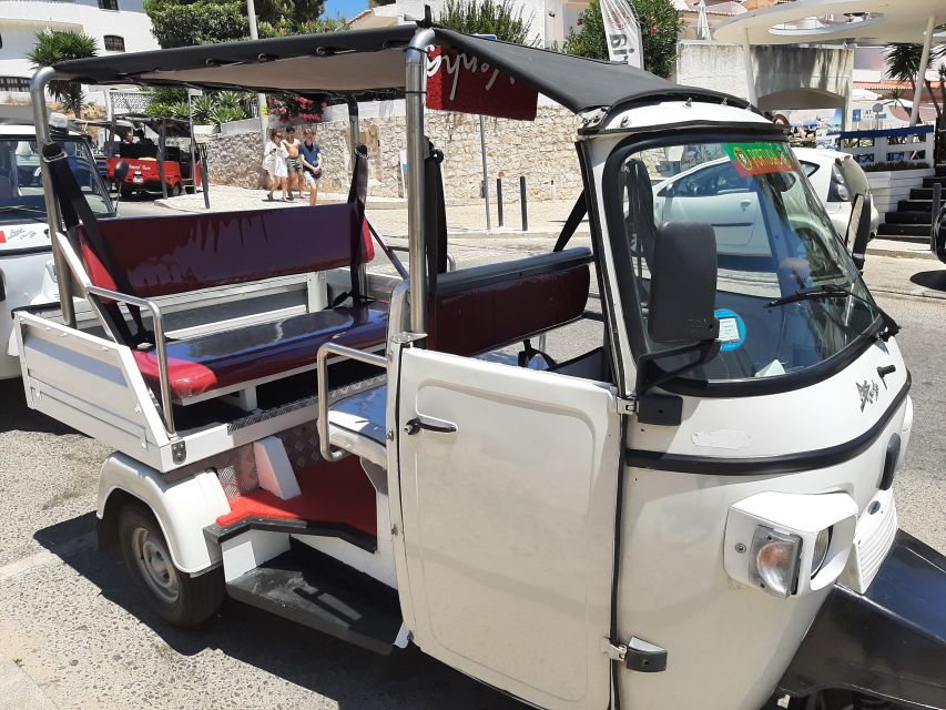 Albufeira: Tuk-tuk Sightseeing Tour - Olhos D’Água, a smaller coastal community
