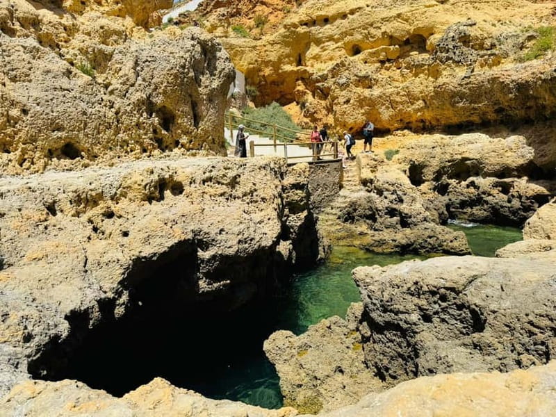 Algarve Adventures from Lisbon + Benagil Cave Boat Tour! - Carvoeiro and the rock paths at Algar Seco