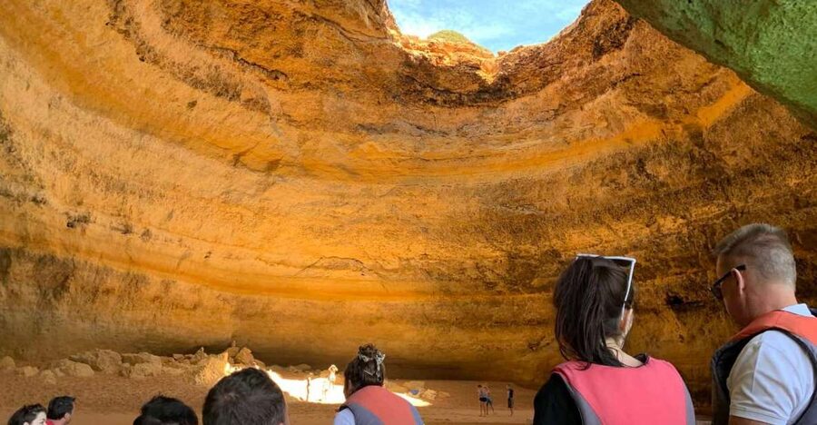 Algarve: Benagil Caves Open Speedboat Tour - From Vilamoura to Benagil Cave