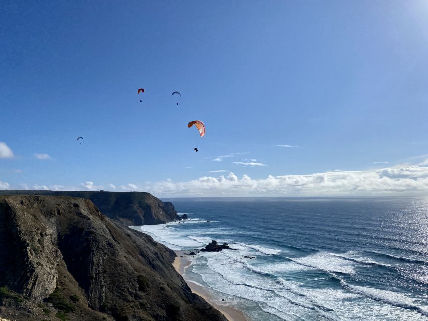 Algarve Coast: Paragliding Experience - The launch and 15-minute flight