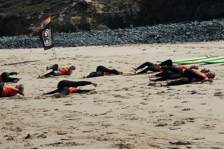 Algarve: Group Surfing Lesson - Starting with the Algarve coast, not a swimming pool