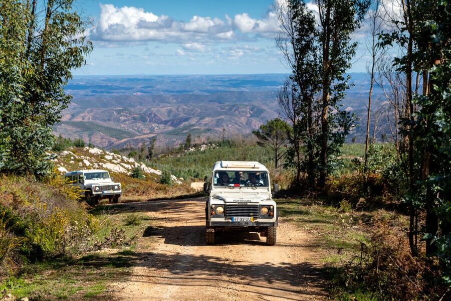 Algarve: Jeep Safari with Distillery Visit & Lunch - Bumpy tracks, streams, and mountain views