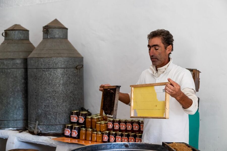 Algarve: Jeep Safari with Distillery Visit & Lunch - Traditional honey production and local produce