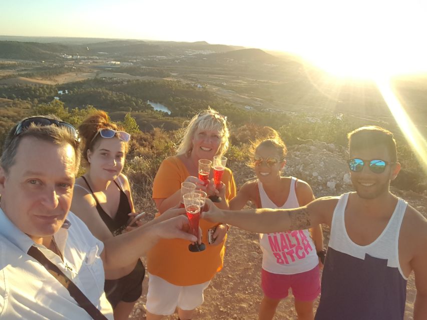 Algarve: Sunset Jeep Safari Tour - Sunset from one of the Algarve’s high points