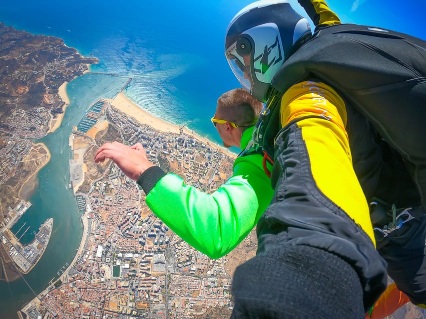 Algarve: Tandem Skydiving Adventure 15,000 to 10,000 Feet - Price, value, and what the $215 includes