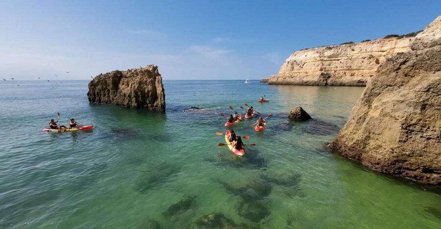 Armação de Pêra: 2-Hour Wild Beaches and Caves Kayak Tour - Starting at Armação de Pêra Beach