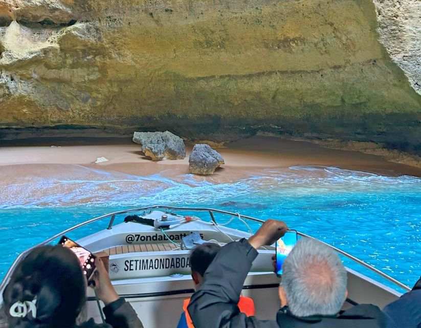 Armação de Pêra: Benagil´s 15 Best Caves Boat Tour - From Armação de Pêra to the first coves