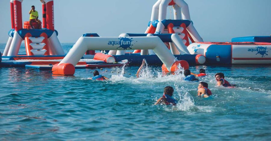 Armação de Pêra: Inflatable Waterpark Entry Ticket - A good match for groups, families, and celebrations