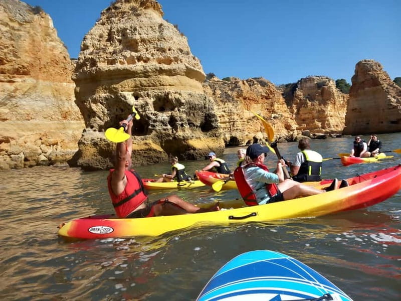 Benagil: Benagil Beach Kayak Rental - Praia da Marinha and the white-sand coves
