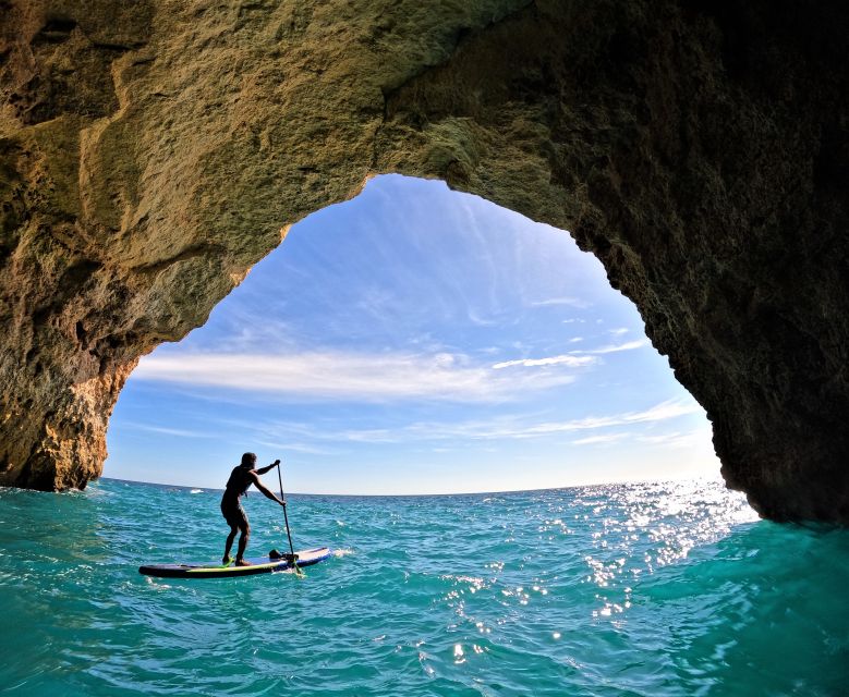 Benagil: Benagil Caves Guided Kayak Tour with Free 4K Photos - The 15-minute briefing and getting on the water