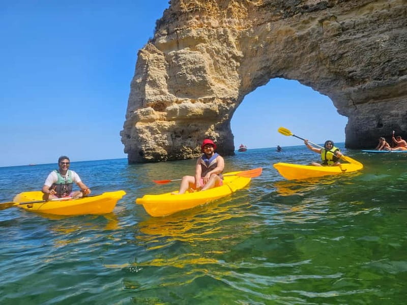 Benagil Cave: Guided Kayak Tour with Caves and Cliffs - Practical tips for a smoother outing