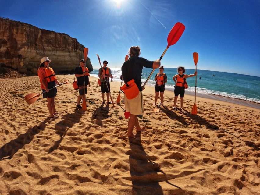 Benagil: Caves, Beaches, and Secret Spots Guided Kayak Tour - How demanding is the two-hour outing?