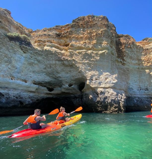 Benagil: Caves, Coves & Secret Beaches Guided Kayaking Tour - Entering Benagil Sea Cave