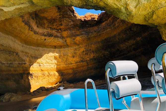 Benagil Caves Tour from Portimao - Praia da Rocha and Algar Seco along the route