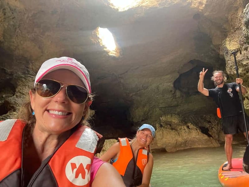 Benagil: Guided Kayak Tour inside caves and Praia da Marinha - Guides who shape the experience