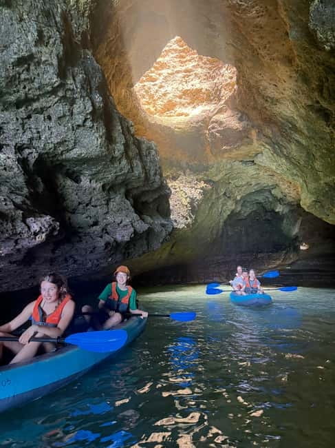 Benagil: Guided Kayak Tour inside caves and Praia da Marinha - Is $33 good value?