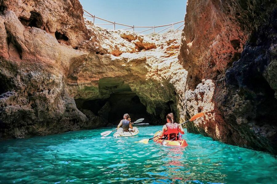 Benagil: Guided Kayaking Tour to the Benagil Cave - Timing, parking, and the walk to the office