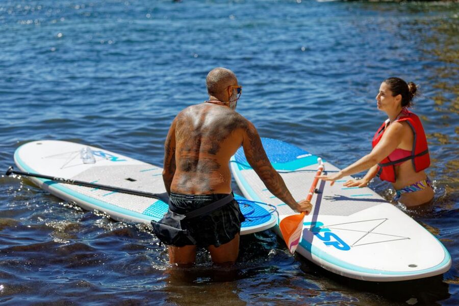 Benagil: Stand-up Paddle Board or Kayak Tour - Learning the basics before the first paddle