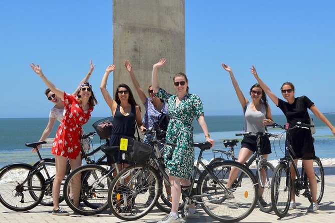Bike Tours Lisbon - Center of Lisbon to Belém - Beneath the 25 de Abril Bridge