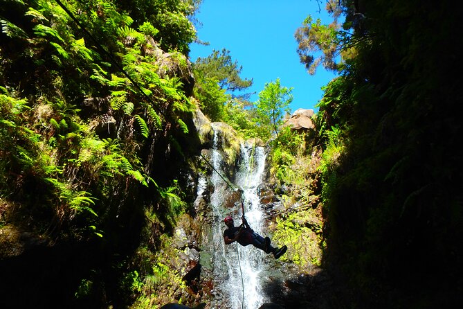 Canyoning Madeira Island - Level One - Fitness, nerves, and comfort in the water