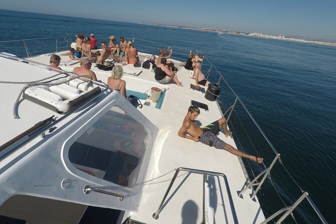 Catamaran BBQ on the Beach: Cruise to Benagil Caves - Seeing Benagil and the caves from the deck