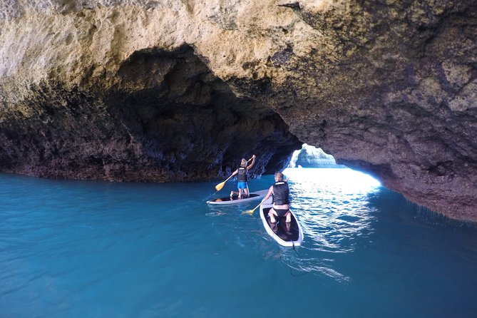 Cliffs & Caves Stand Up Paddle Adventure - Paddling beside the Algarve cliffs