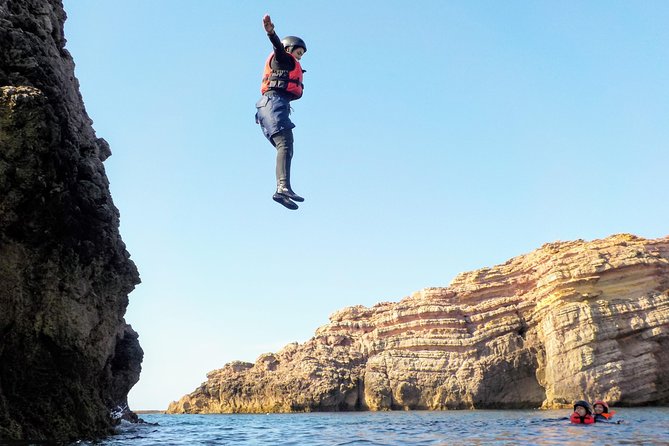 Coasteering and Cliff Jumping Near Lagos - A wild stretch of coast near Praia da Ingrina