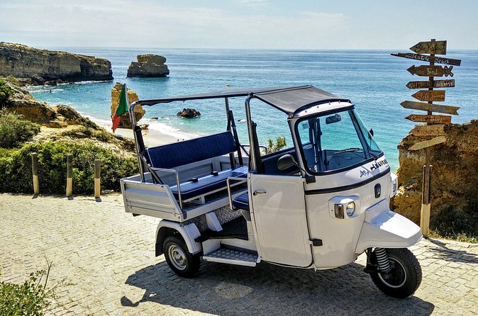 Discover Albufeira in a Tuk Tuk - The São Rafael Beach stop