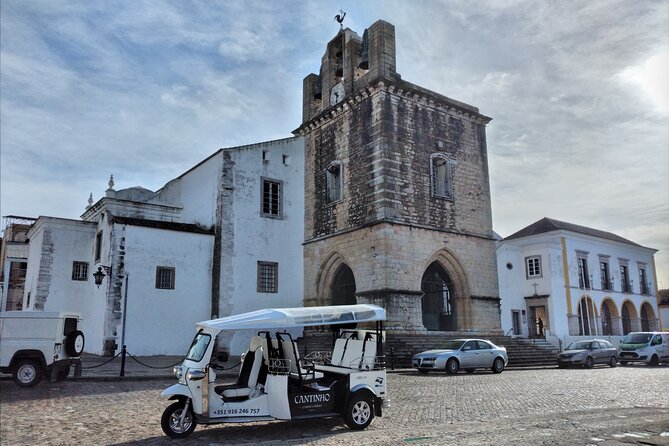 Faro City Tour on Electric Tuk tuks - What the tuk tuk view is really like