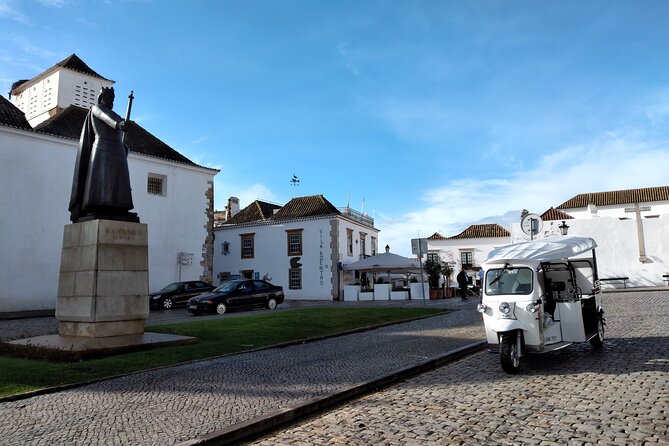 Faro City Tour on Electric Tuk tuks - Faro Old Town: the main 25-minute stop
