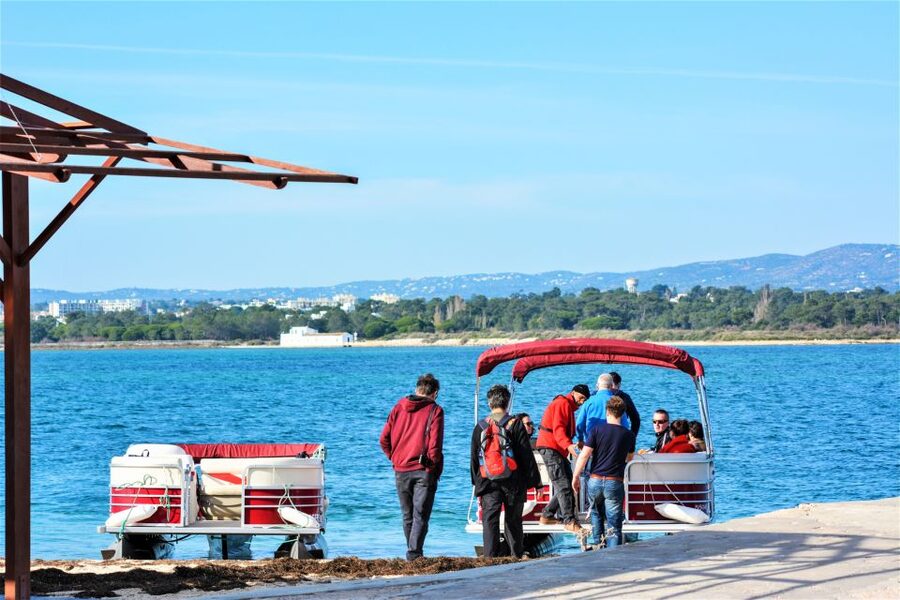 Faro: Ria Formosa Faro Islands Boat Tour - The first 45 minutes through Ria Formosa
