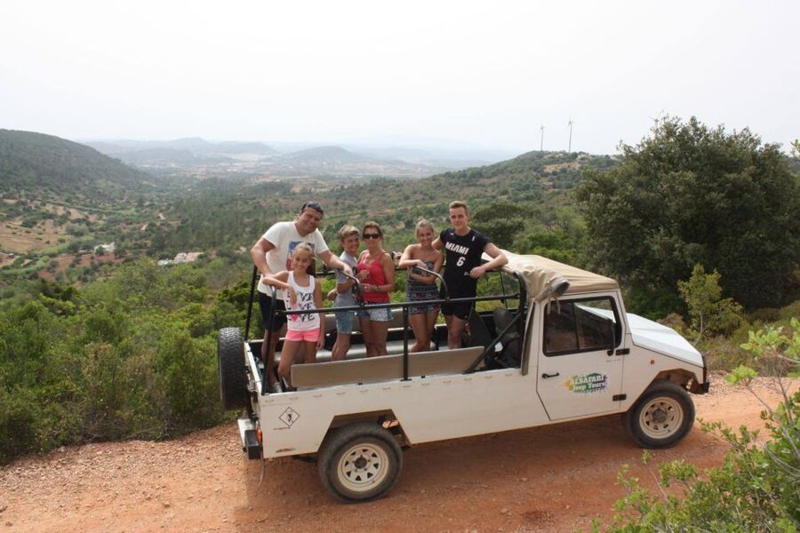 From Albufeira: Algarve Sunset Jeep Tour with Tastings - Cork trees, citrus leaves, and local animals