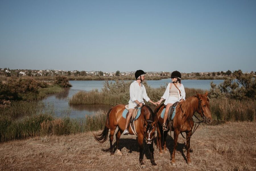 From Albufeira: Half-Day Hidden Gems & Horse Riding Tour - A coastal tour with horses at the finish