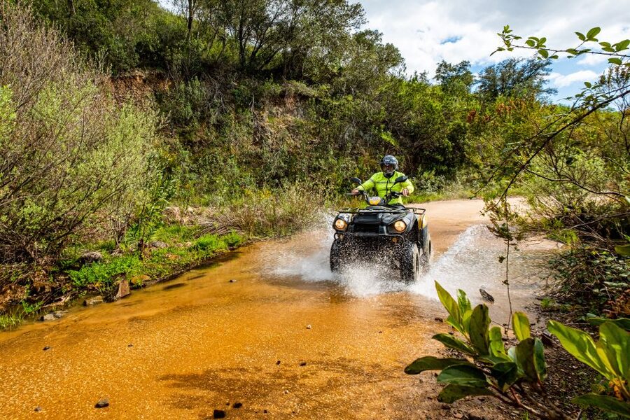 From Albufeira: Half-Day Off-Road Quad Tour - The final ride back to Escarpão