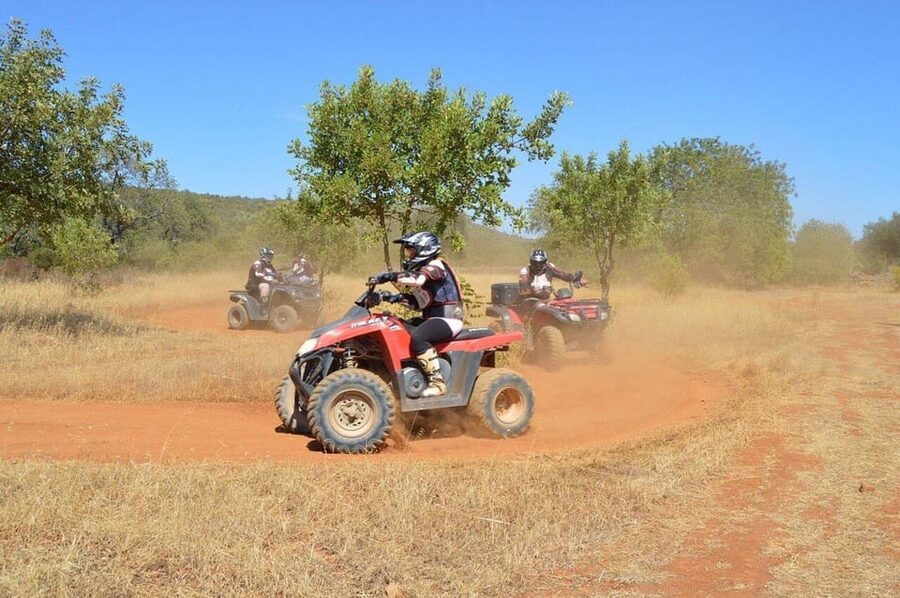 From Albufeira: Paderne Adventure Quad Ride - How demanding is the off-road riding?