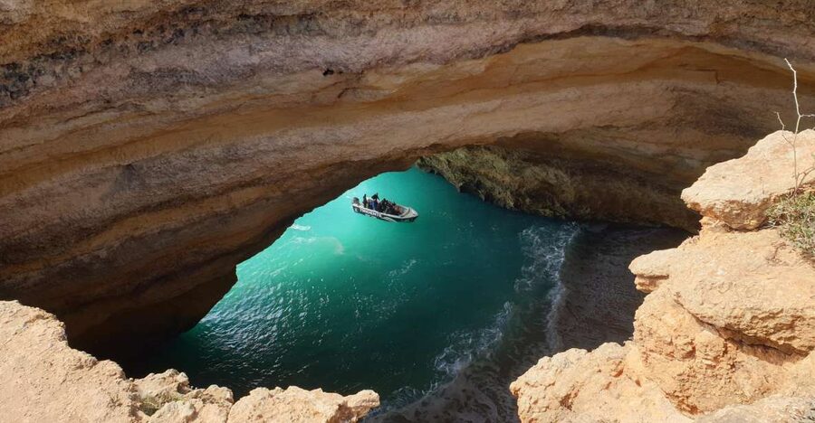 From Armação de Pêra: Benagil Caves and Beaches Boat Tour - Why the small boat changes the Benagil trip