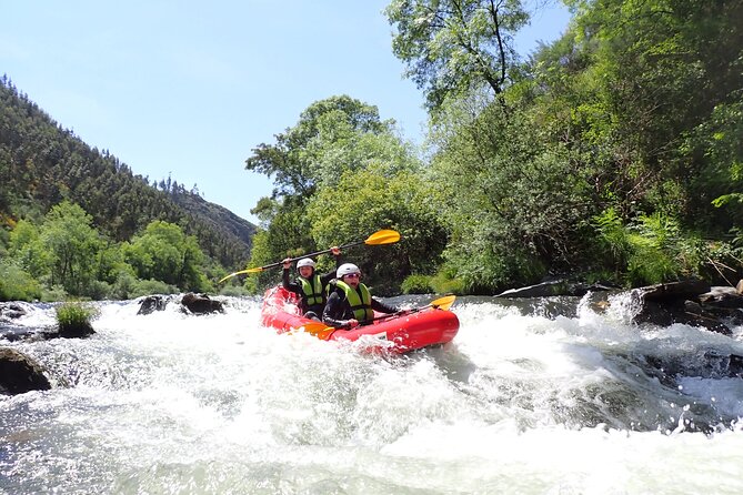 From Arouca: Paiva River Canoe Rafting Adventure Tour - How the canoe-raft feels on the Paiva