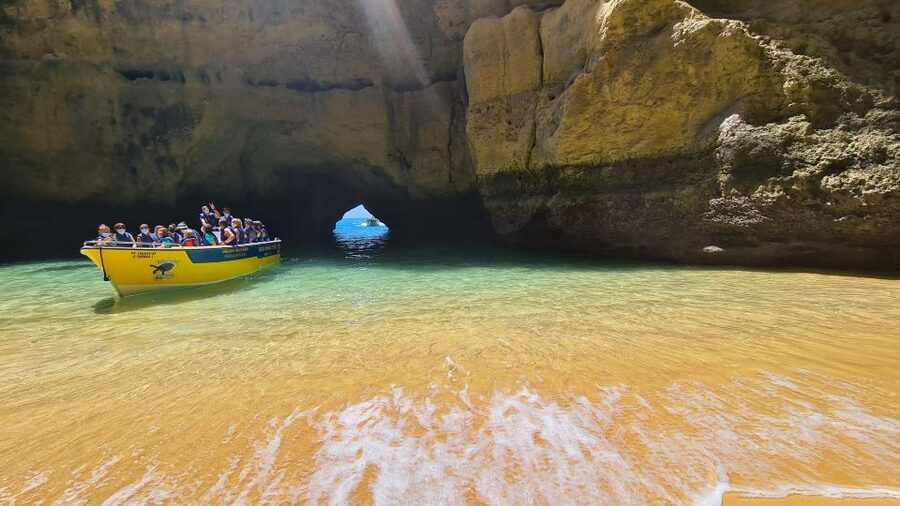 From Benagil: Coast Boat Tour with Benagil Cave - Marinha Beach and Alfanzina Lighthouse