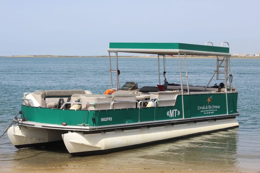 From Faro: 2-Island, 2-Stop Ria Formosa Catamaran Tour - What the catamaran ride is really like
